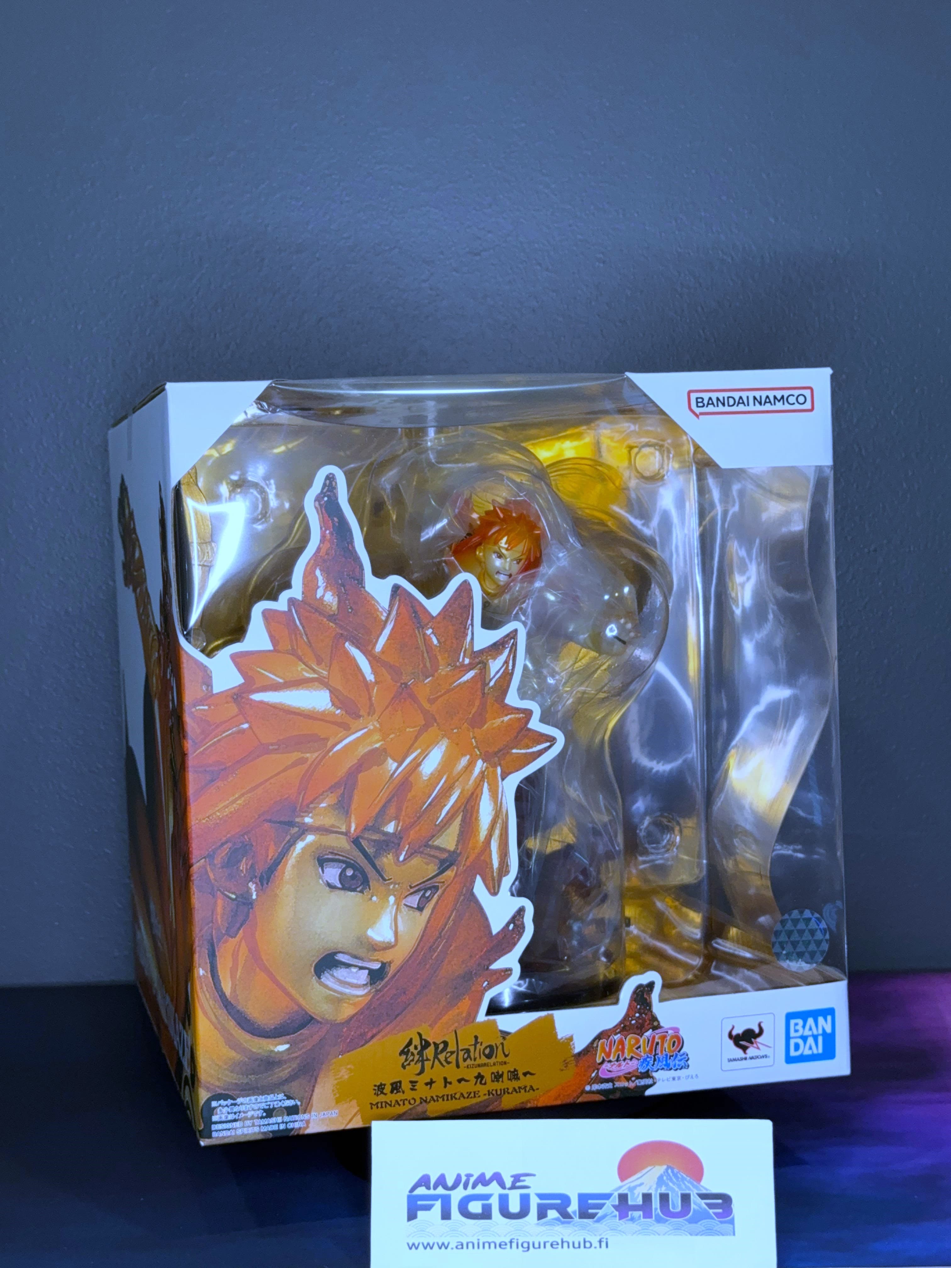 Naruto Shippuden: Minato Namikaze Kurama Kizuna Relation Figuarts Zero Action Figure