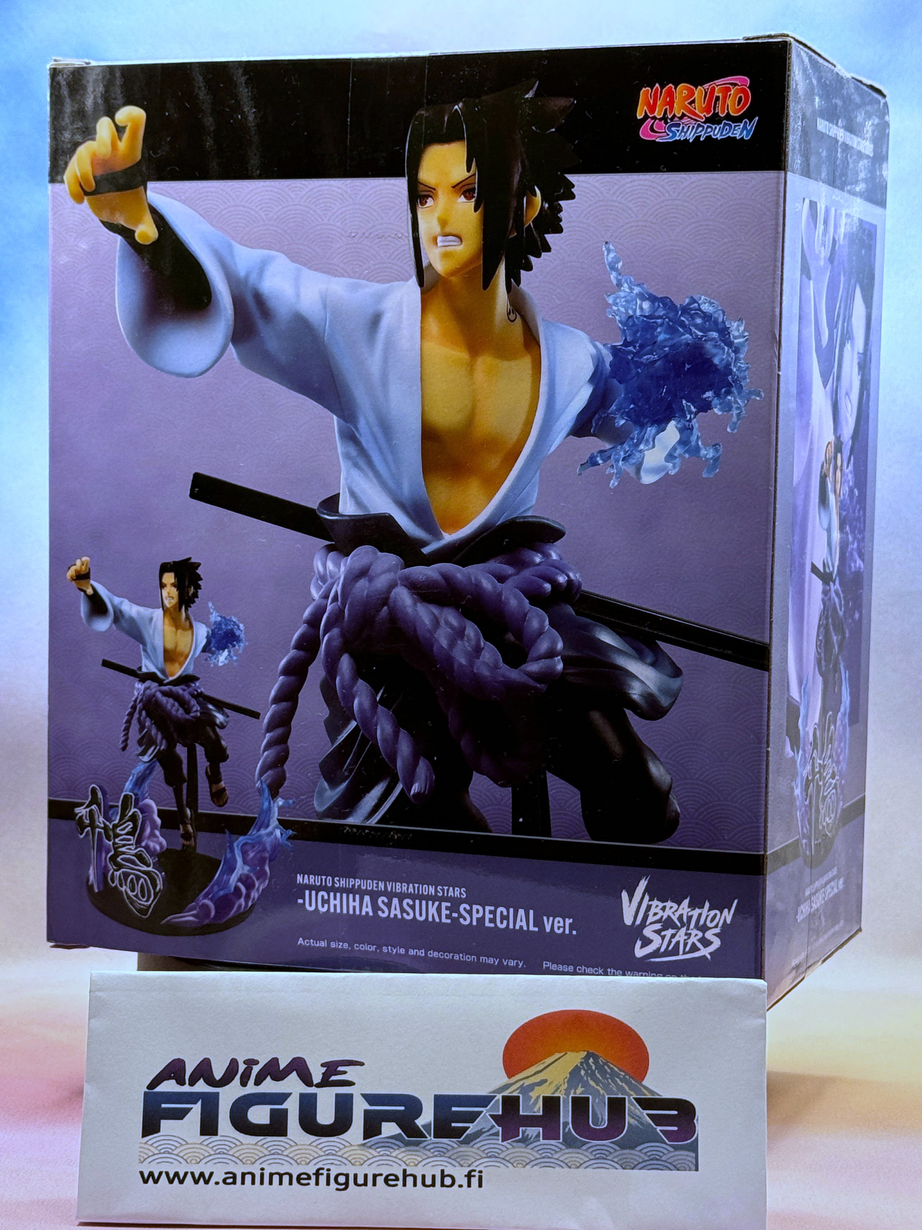 Naruto Shippuden: Sasuke Uchiha Vibration Stars Action Figure