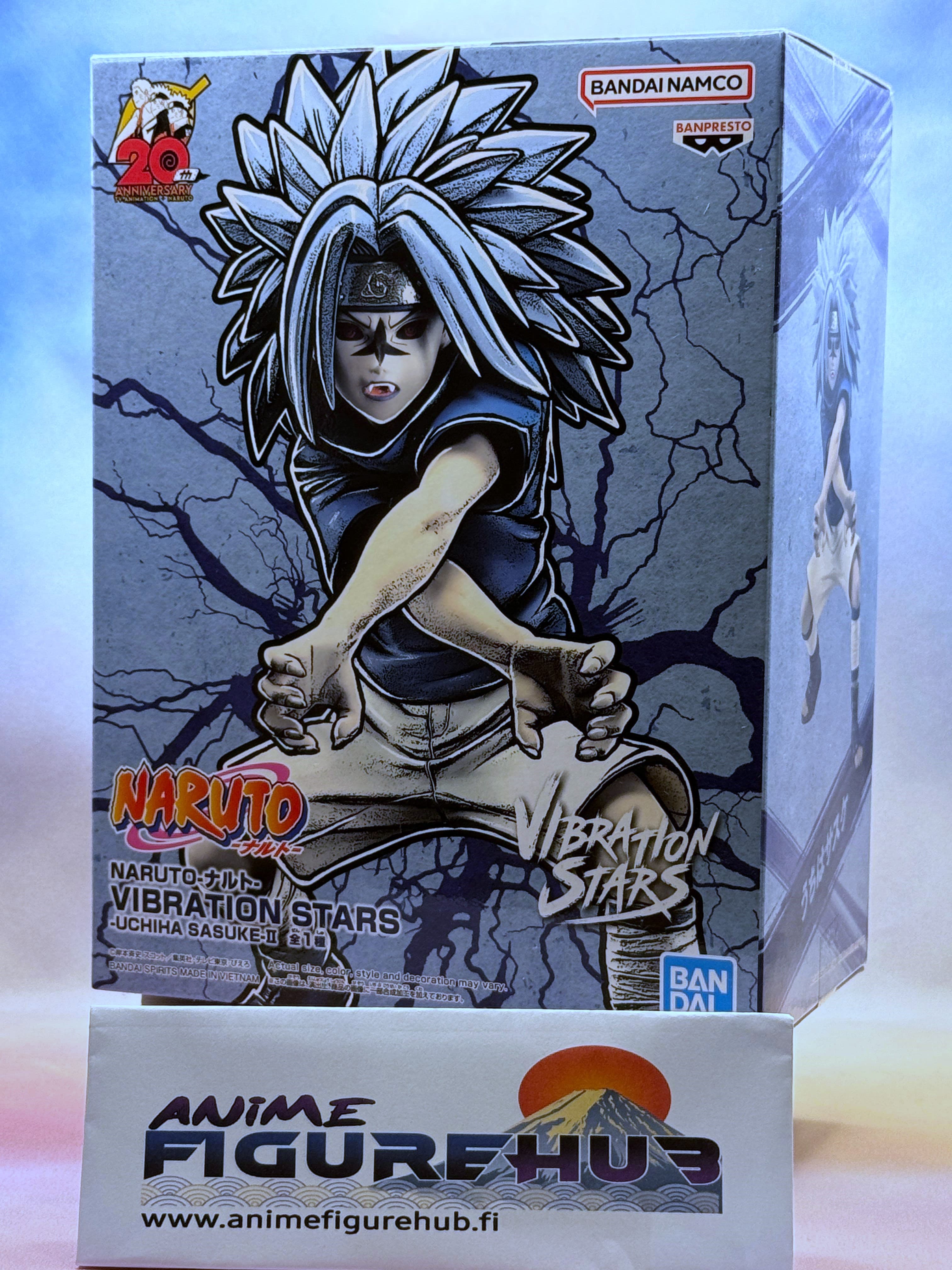 Naruto Shippuden: Sasuke Uchiha Vibration Stars (Curse Mark Ver.) Action Figure