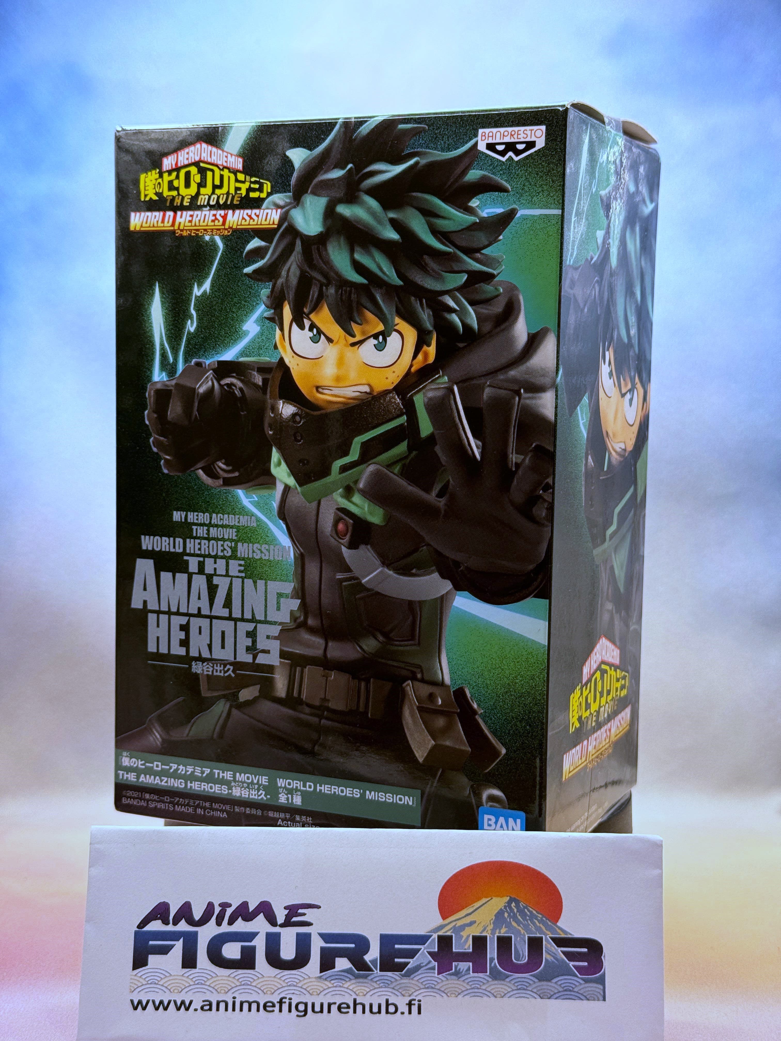 My Hero Academia: Izuku Midoriya World Heroes Mission Action Figure